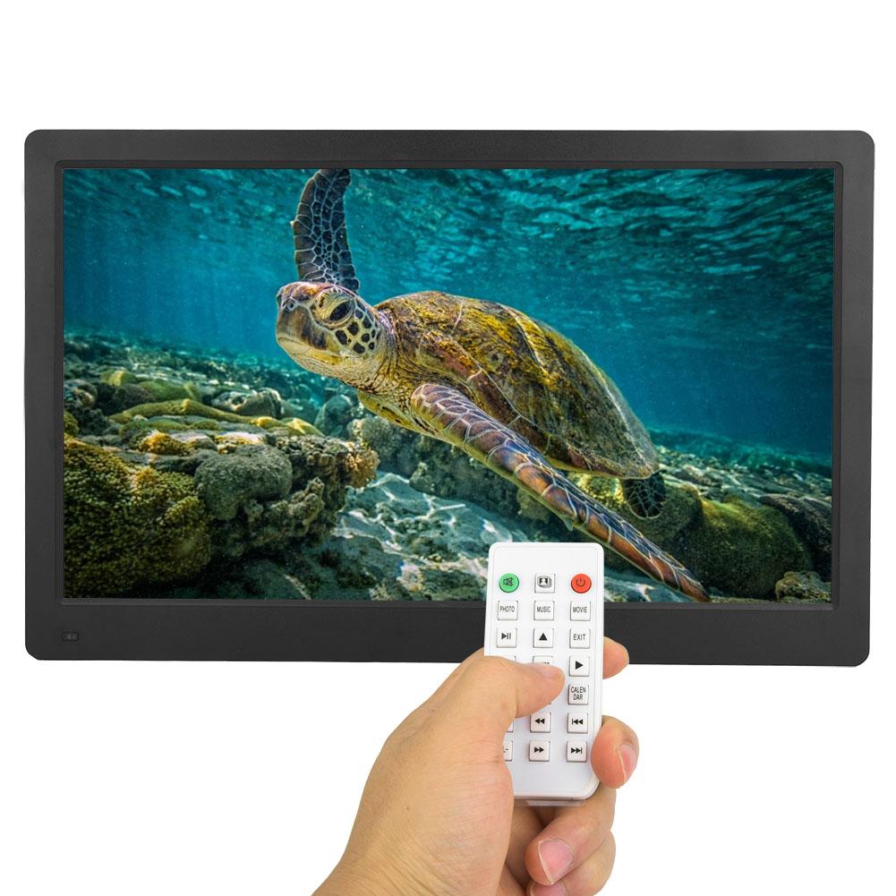 17 inch   Screen Digital Photo Frame LED Electronic Album with Remote Controller(black )