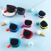 5 ШТ Складные Модные Очки Цвета Моранди Мужские и Женские Летние Модные Очки Подарок на День Рождения и Праздник Украшения