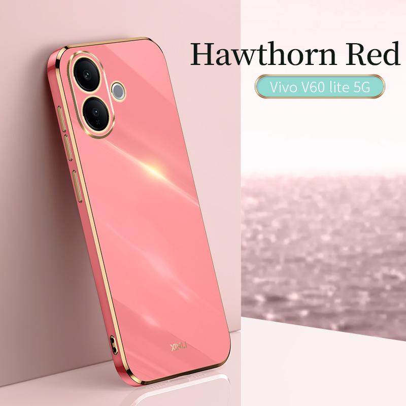 Чехол для VIVO V60 Lite 5G 6D Плетение Мягкий ТПУ Чехол для телефона Для VIVO V60 Lite 5G Покрытие Мягкий Силикон Ударопрочный Задняя крышка