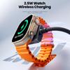 Toocki USB-кабель 100 Вт с магнитной подставкой для часов 2,5 Вт для iWatch Серии 2-в-1 Кабель Type-C для быстрой зарядки для IOS 15 16 17 Samsung S26