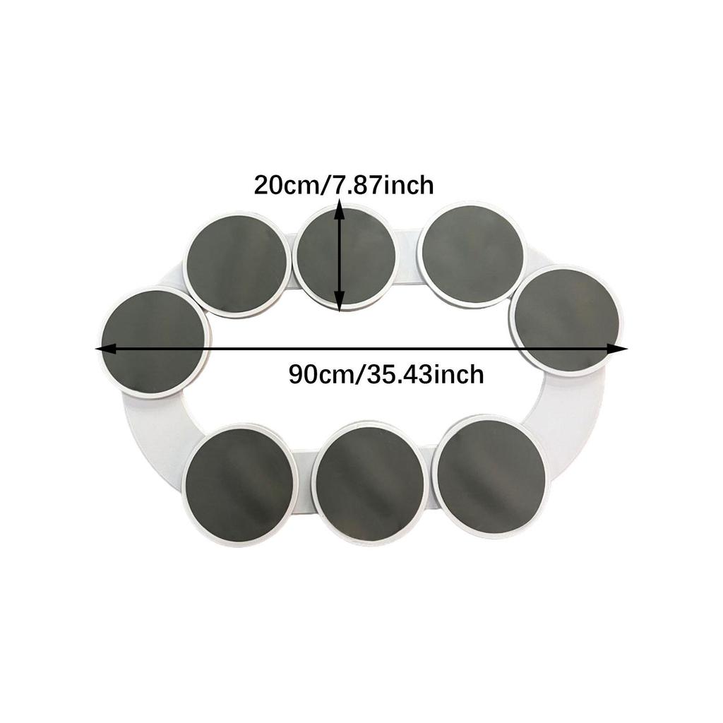 Kitchen Dining Table Rotating Tray Lazy Susans Non Skid Rotating Plate Helper