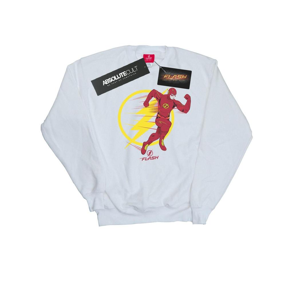 DC Comics Womens/Ladies The Flash Running Emblem Sweatshirt