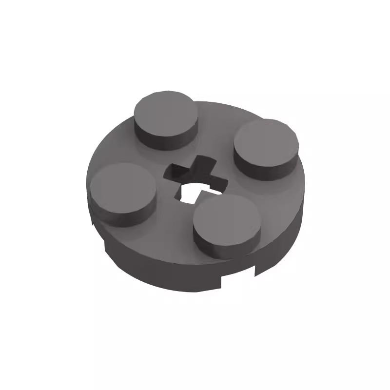 100 шт. Конструктор DIY, размер совместим с 2x2 круглым блоком 4032, пластиковые игрушки для детей