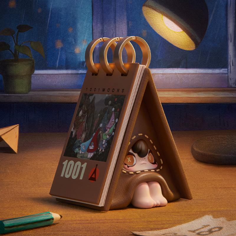 POP MART 1001MOONS Где слон горка Серия фигурок Блайнд бокс