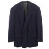 90s Wool Old Long Sleeve Tailored Jacket M Navy System Men's Used