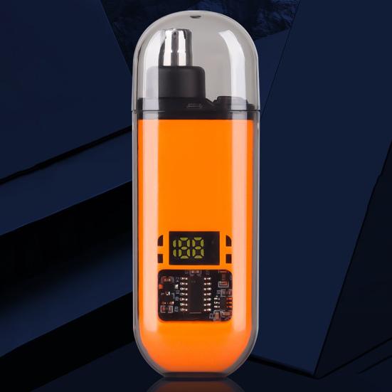 Триммер для волос в носу для мужчин и женщин, аккумуляторный, безболезненный, триммер для волос в ушах, водонепроницаемый, с двойными лезвиями, машинка для стрижки, многофункциональный инструмент для ухода