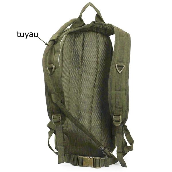 Hiking Backpack with Integrated Water Bottle