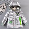 Boys Winter Padded Thickened Jacket Warm Lie Fallow Comfort Coat