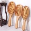 Hair Loss Bamboo Comb Massage Brush Hair Brush Barber Accessories Wood Comb  Styling Tool