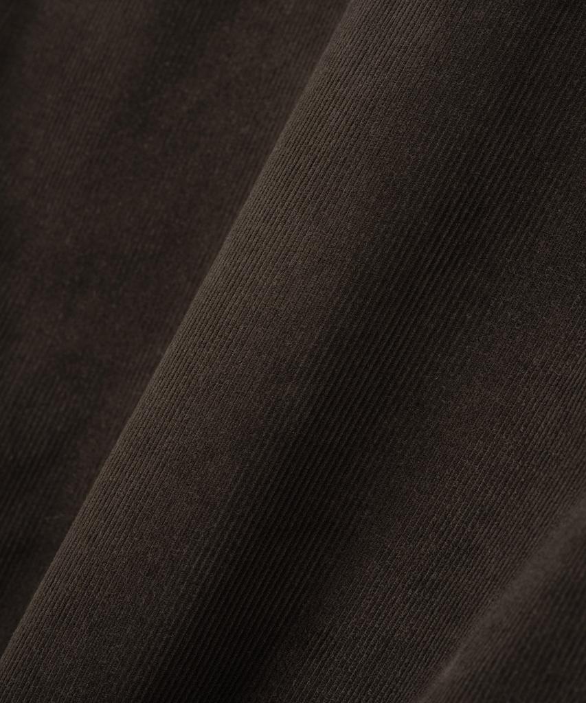 Millo Archive Furnet Вельветовая Блузка [Глубокий Коричневый]