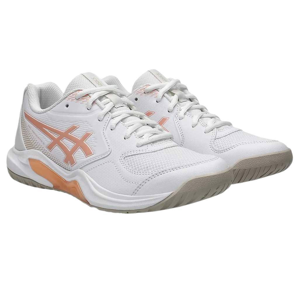 Women's Sneakers ASICS GAME FF PICKLEBALL Tennis Shoes Women's Low Top White Cantaloupes