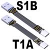 ADTLINK USB 3.1 Кабель 10 Гбит/с Плоский Шлейф Gen2 USB-A Кабель для Android Auto 3A Type-C Зарядка Быстрая Зарядка Синхронизация Передача Данных Шнур