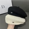 Trendy Women's Beret: Japanese-Style, Face-Slimming, Breathable Painter Hat