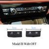 Upgraded Air Conditioner Heater Climate Fan Wind Volume Control AC Button Cover For BMW 5GT 5 6 7 Series F10 F11 F01 F02 F06 F12