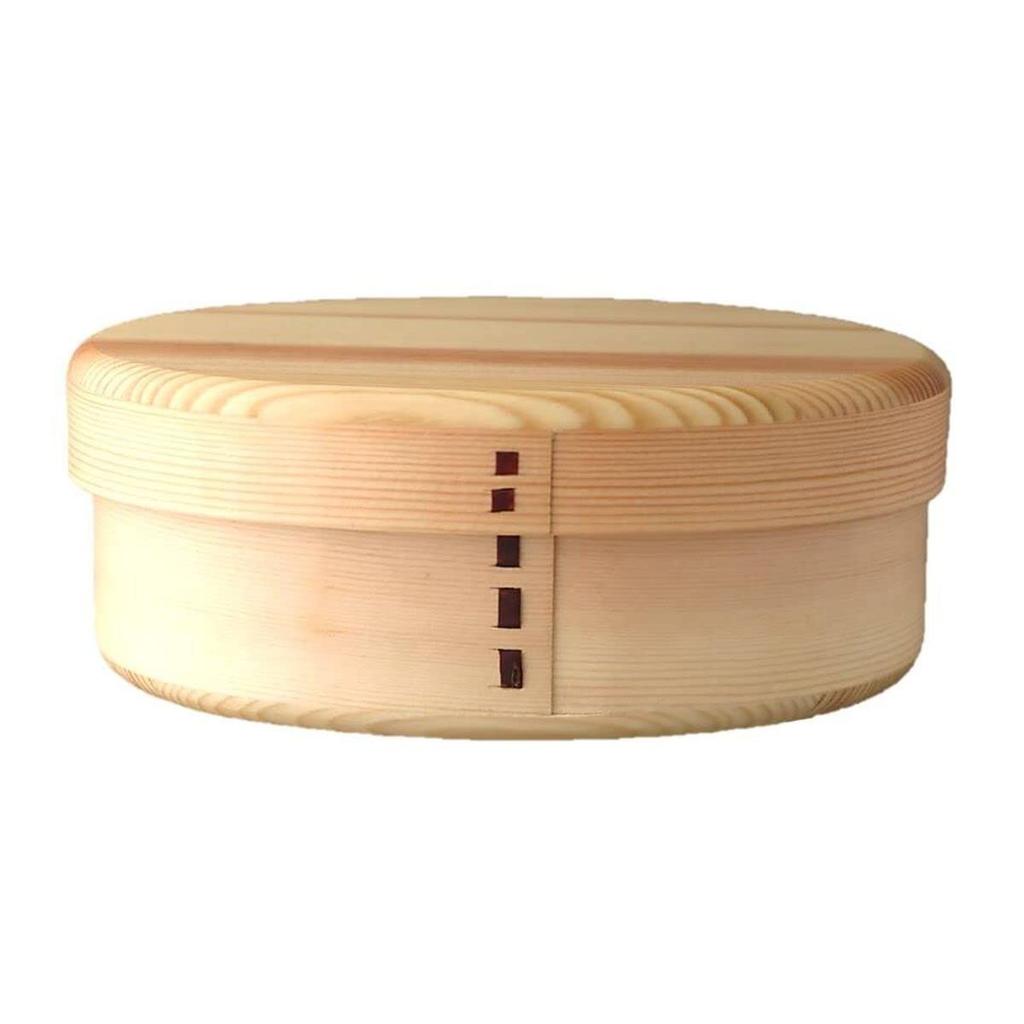 J-kitchens Ваппа Одноярусный Ланч-бокс, 17,5 x 13 x 6,8 см, Закругленная отделка, Сделано в Японии