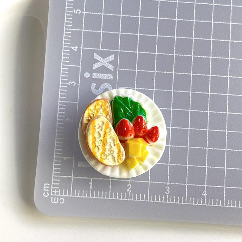 6 шт./набор кукольных домиков, декорации для сцен, миниатюрный пейзаж, сказочный сад, аксессуары, кукольный домик, мини-блюдо для димсамов