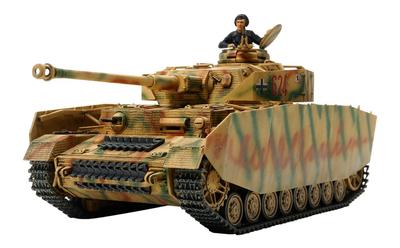 Tamiya Военно-миниатюрная серия 84 Немецкая армия Panzer IV H Поздняя производственная серия Пластиковая модель 32584 1/48 №. Исполн.