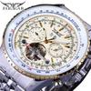 's New Top Watch Large Dial Flywheel Mechanical Watch Men's Fashion Casual Watch