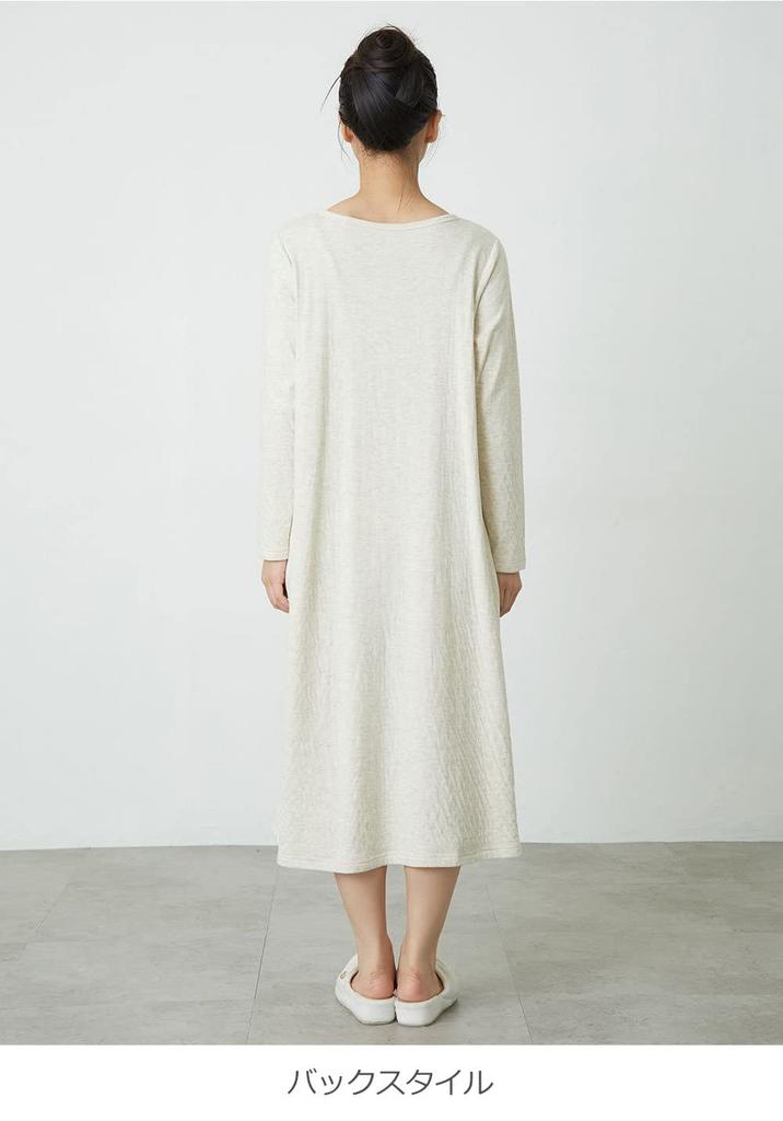 Бандаж для беременных и кормящих матерей, длинный, мокко коричневый [ANGELIEBE] Пижама, марля, платье-трапеция, ночная рубашка, дородовая, послеродовая, одежда, рукав, L-LL,