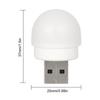 5 шт., USB-ночник, светодиодный ночник, USB-разъем, лампа для зарядки аккумулятора, USB-подсветка для книг, маленькие круглые лампы для защиты глаз для чтения