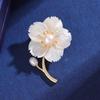 Senior Brooches Flower Leaf Brooch Pins for Women Suit Pendant  Fashion Brooches Jewelry