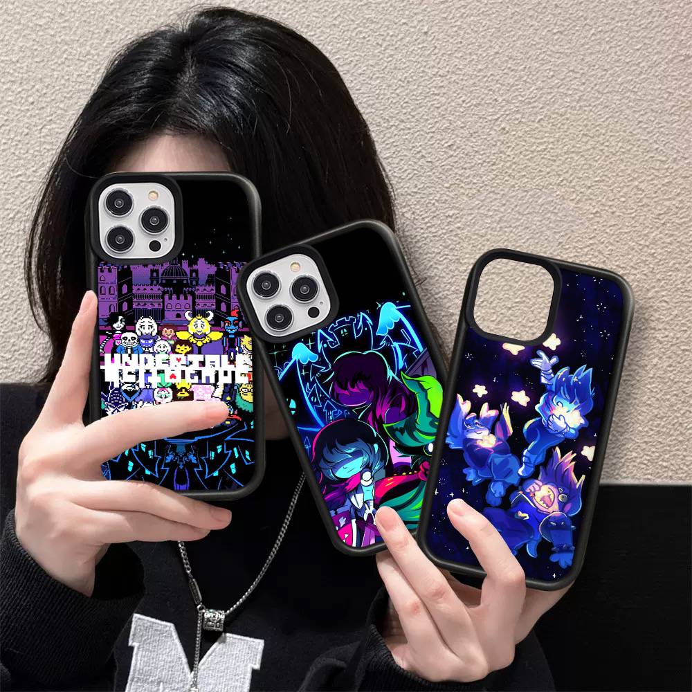 Deltarune Ralsei Для iPhone 11 12 13 14 15 16 17 Pro Max Plus Противоударные задние чехлы для телефона из ТПУ+ПК