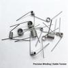 10pcs 1.4mm Wire 304 Stainless Steel Right-Hand Torsion Spring 3/6/9 Coils 60-180 Degree Corrosion Resistant Torsion Spring