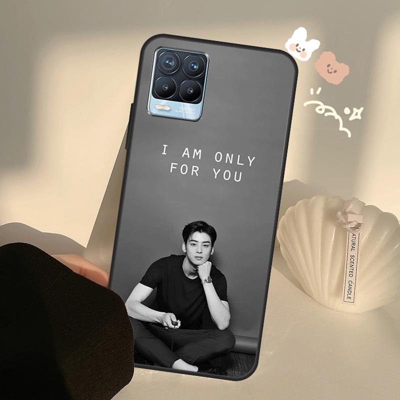 Ча Ын У корейский актер певец Чехол Для Realme C63 C61 C55 C51 C53 C25 C65 C67 C71 C75 10 11 12 13 14 Pro Plus GT6 GT7 Pro