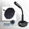 USB Конденсаторный микрофон для ПК, Настольный, для Караоке, Записи, Прямых трансляций, Комментирования игр и Встреч, Проводной, с Регулируемым углом