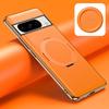 Magnetic Genuine Leather Phone Case for Google Pixel 8 7 Pro 8Pro 7Pro Ring Luxury Lens Protection Holder Phone Back Cover