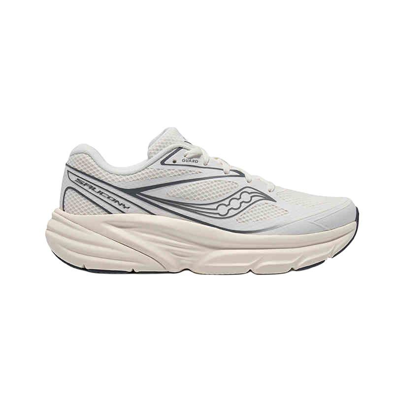 SAUCONY GUARD AMR Амортизирующие Нескользящие Износостойкие Низкие Повседневные Кроссовки для Бега Унисекс Бело-Серые Saucony S28238-8