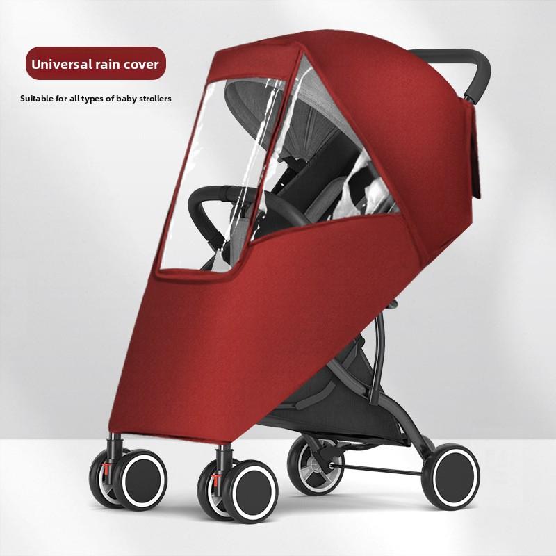 Универсальный дождевик для детской коляски, ветровое стекло для детской коляски, зонт для детской коляски, дождевик для коляски, защитный чехол для коляски, плащ