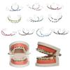 With Box Temporary Tooth Decoration Colorful Metal Bracket Orthodontic Ligature Ties  Teeth