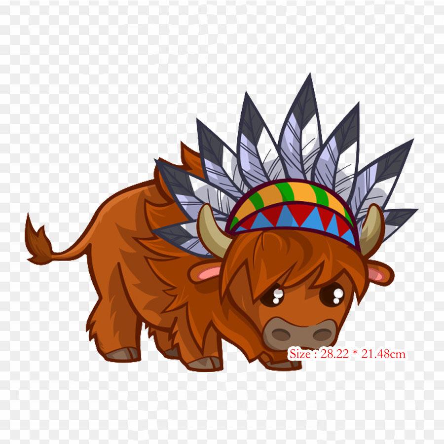 Beaver Otter Iron On Heat Transfer Printing Vinyl Patches Sticker for Clothes DIY Appliques Washable Patches