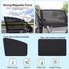 1PCS Universal Car Window Shades Magnetic Anti-UV Socks Front Seats Curtains