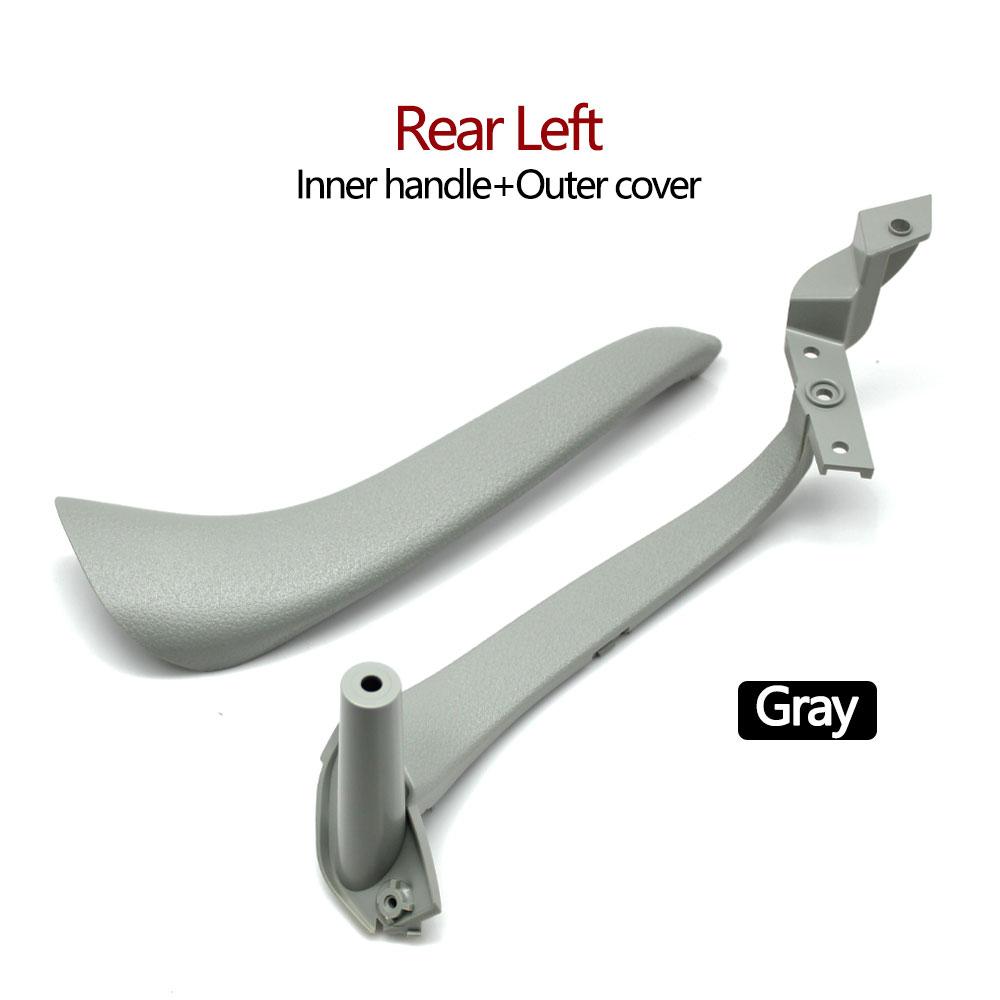 Car Interior Front Rear Left Right Door Inside Pull Handle With Outer Cover Panel Trim For Mercedes Benz S Class W220 1998-2003