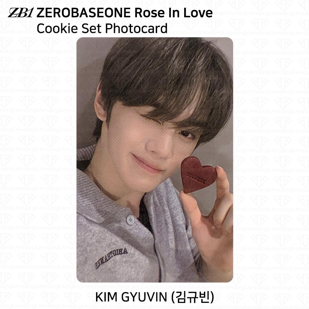 [NO COOKIE] ZEROBASEONE Rose In Love Cookie Set Photocard SUNGHANBIN ZHANGHAO