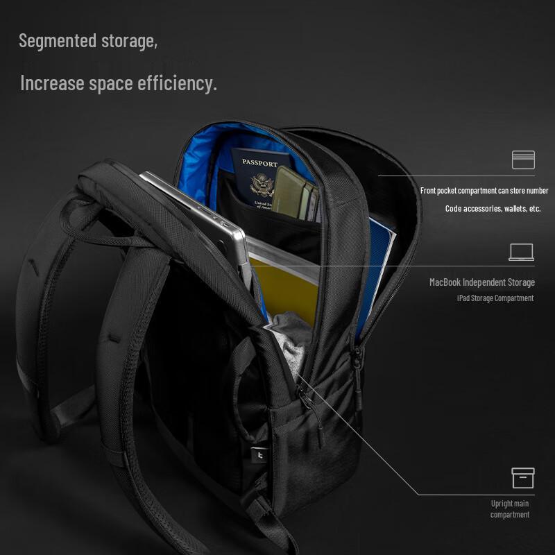 Tomtoc Наплечный рюкзак для ноутбука 15,6 дюйма