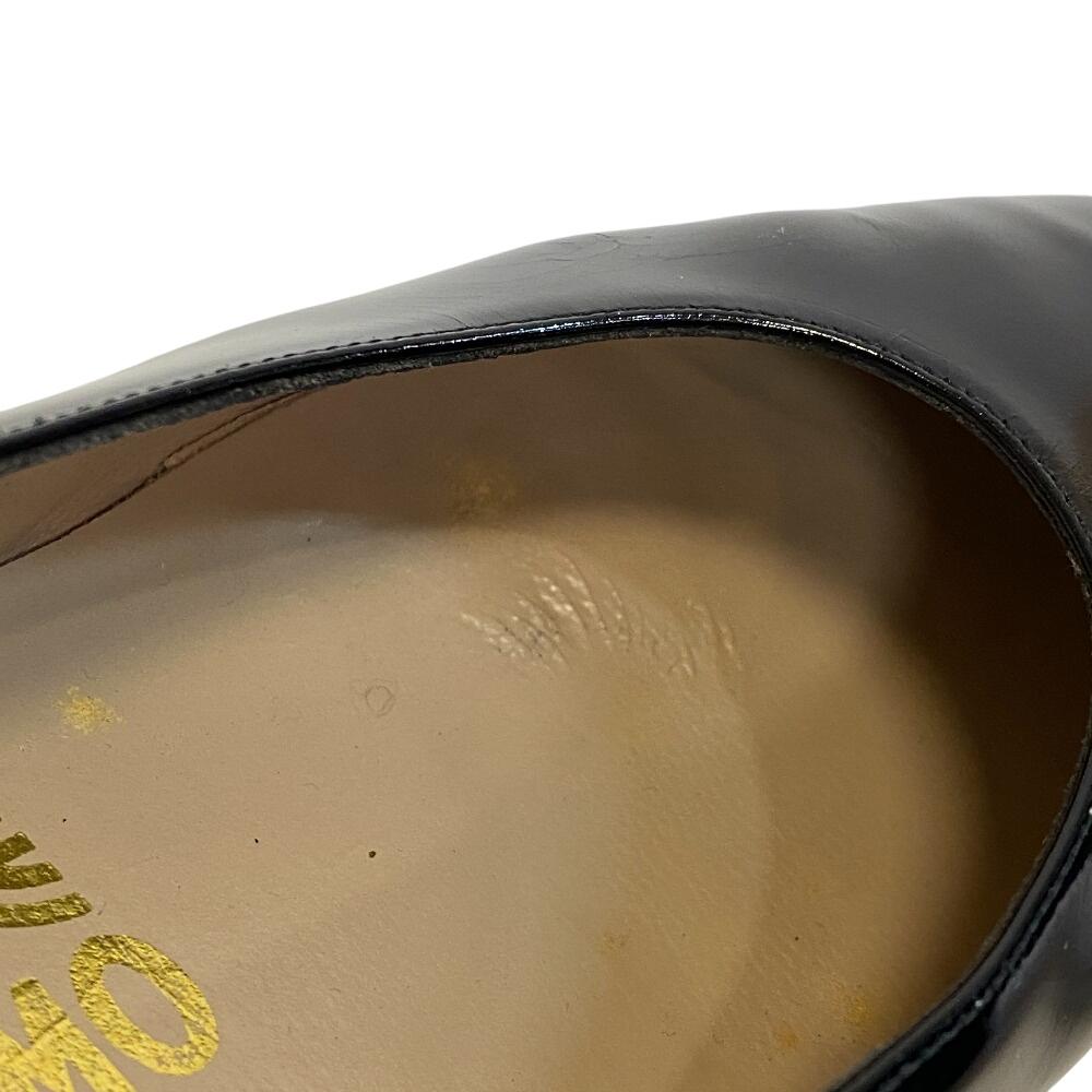 Salvatore Ferragamo Лакированные туфли-лодочки черные Лакированная кожа Женские Б/У