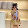 Children Casual Crybaby Cartoon Nylon Shoulder Bag Fun Pattern Outings Daycare