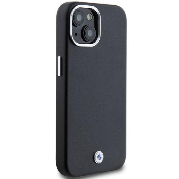 BMW BMHMP14S23PUFWK iPhone 14 / 15 / 13 6.1" black/black Signature Wrapped Metal MagSafe