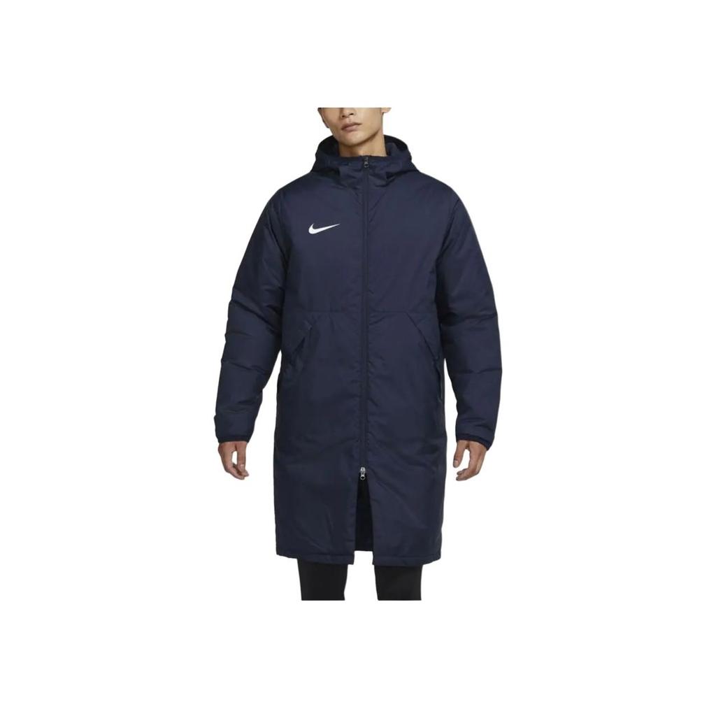 Nike Однотонная куртка с капюшоном на молнии с длинным рукавом Мужские куртки CW6156-451