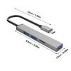 Многопортовый USB-C адаптер USB 3.0 концентратор для высокоскоростной передачи данных и слот для карты Картридер для передачи данных