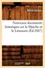 Книга Nouveaux Documents Historiques Sur La Marche Et Le Limousin (Ed.1887)