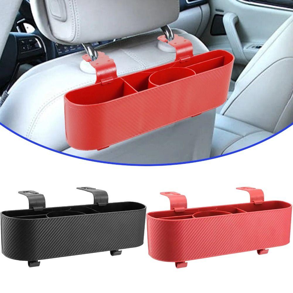 Partitioned Car Seat Storage Box Waterproof Backseat Organizer Car Accessories