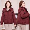 Women's New Fashionable Versatile Hooded Cold Fluffy Warm Loose High-quality Fabrics Casual Sports Cotton Coat Jacket