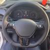Чехол на руль автомобиля для Volkswagen VW Golf 7 Mk7 Touran Up Новый Polo Jetta Passat B8 Tiguan Аксессуары Искусственная кожа