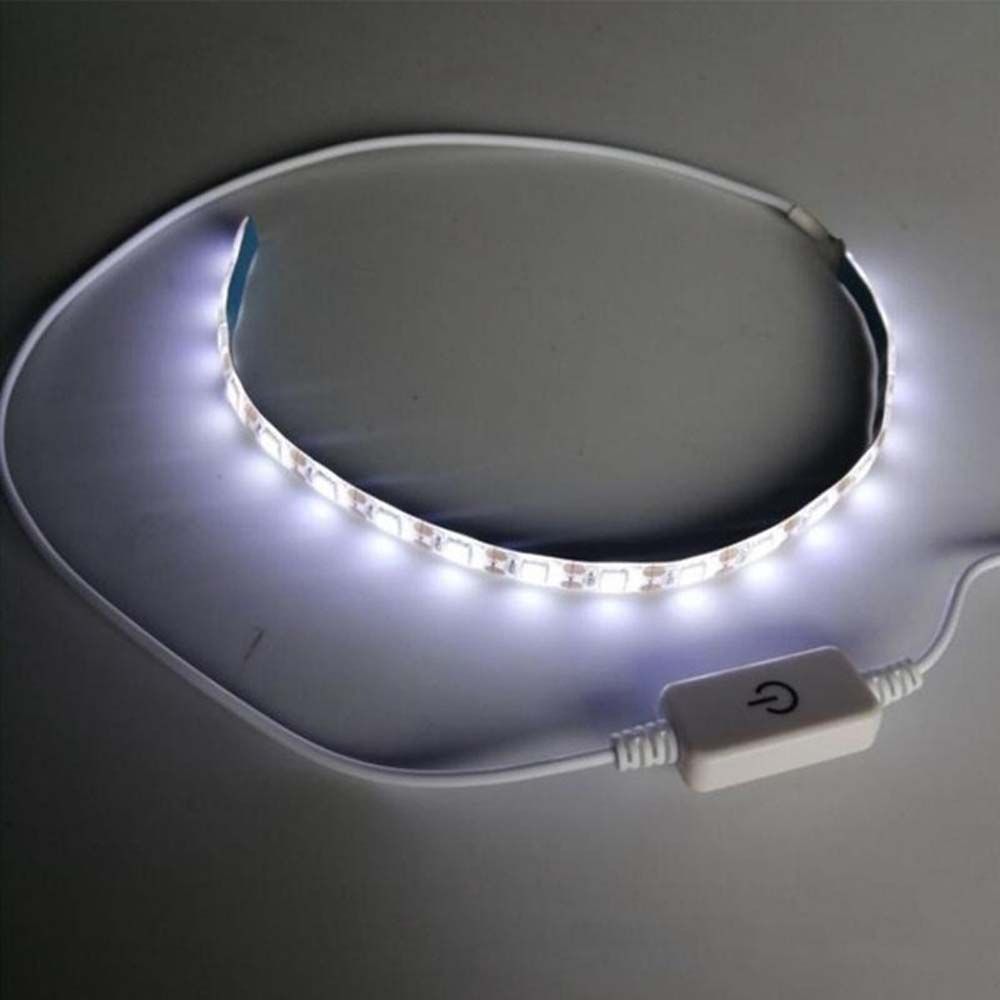 Главная Гибкая для рабочего стола светодиодная швейная машина супер яркая рабочая лампа швейная лампа светодиодная лента