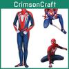 Костюм для косплея Человека-паука от Insomniac для PS4, 3D-принт, взрослый детский костюм Спайди зентай с изысканным исполнением и дышащим материалом лайкра