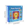 Handmade Material Animal Pompom Art Kit Educational Pompom Crafts Toy  Creative Play